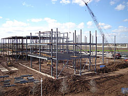 Construction of new academic building