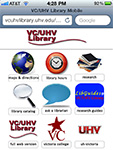 Library’s mobile site