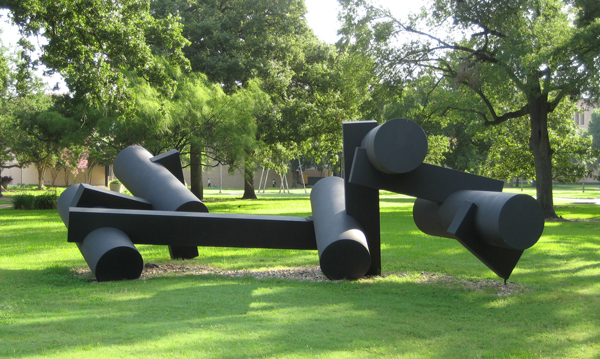 Sayre Sculpture on UHV Campus